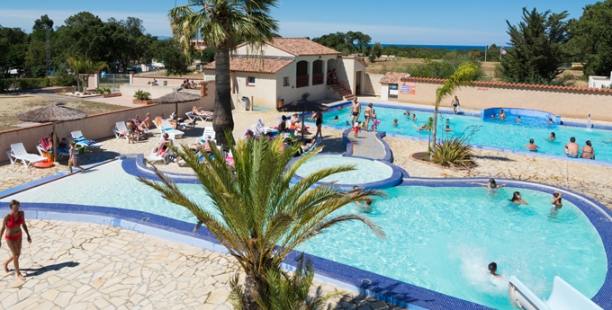 espace aquatique camping La Coste Rouge Argelès-sur-Mer