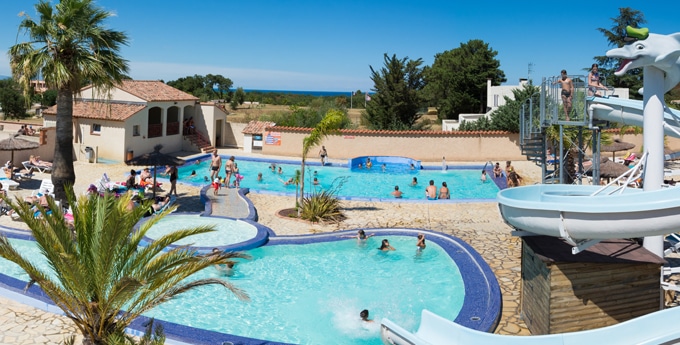 toboggan camping La Coste Rouge Argelès-sur-Mer